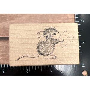 House Mouse Designs Wood Mounted Rubber Stamp By Stampa Rosa 1997 115